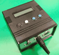 Picture showing the hardware module with connections to digital and analogue inputs 