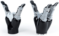 Figure 3: A picture of a three fingers and two fingers gripper. 