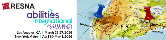 Abilities Expo & RESNA Conference Banner Img