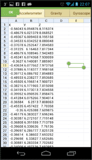 Collected data is exported to an Excel file for further use.