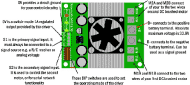 H-Bridge or velocity controller Sabertooth 2x60 motor driver pinout guide