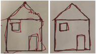 Figures 4.a and 4b demonstrate the drawing task performance with a teleoperation system under unilateral (without haptic feedback) and bilateral (with haptic feedback) control modes, respectively. A Falcon as the master robot and a Premium as the slave robot were used in a closed-loop position-error-based control. The best position tracking performance was achieved under bilateral control with Kp= 350 and Kd= 13.