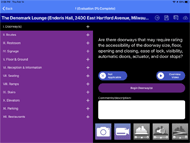 A screenshot of the AccessTools app. 