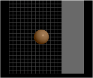 figure 2 shows a screenshot of the closed-loop task interface, with a ball at the center and a target to the right, in order to provide a cue for the user to move his/her right hand.   