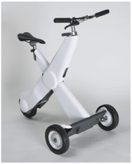 example image of demonstration experiment by using Segway