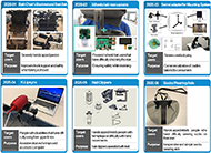 Six AAT devices were developed at AT Openlab in NRC in 2020 which is shown in Figure 2. Based on the first protocol through literature review and expert advisory meeting (Figure 2), a usability test was conducted with five subjects for using the backrest and safety belt in a bath chair, three subjects for using a rear camera, four subjects for using a holder, five subjects for using a K-lipsync, three subjects for nail clippers using feet, and one subject for putting socks on under the monitoring of an expert advisory group.