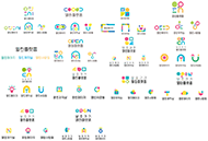 Figure2 is 14 different types of draft proposals for brand identity.