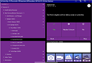 Figure 3 is a screenshot displaying the myAccessTools prototype with features listed on the left and the description and scoring options located on the right of the image.