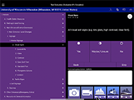 Brief Description: Figure 1 is a screenshot of the myAccessTools application.
Essential Description: Figure 1 is a screenshot of the primary evaluation interface for myAccessTools that displays scoring items, their descriptions, scoring options, a comments section and optional MiniTools. 
