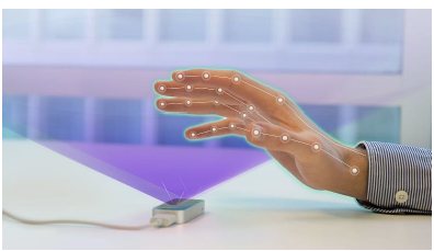 Figure 3. Hand landmarks tracked by Ultraleap devices include hand-tracking tools have been proposed as fingertips, finger joints, as well as the wrist. 