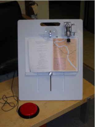 The alpha prototype is a polypropylene base plate 20 inches by 25 inches.  The fully automated friction wheel and cam hook are in approximately the same positions as the proof of concept prototype.