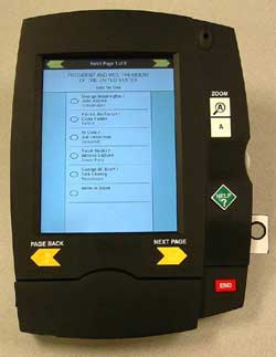 Figure 3a is a voting tablet that is identical to figure 2 except the up and down buttons, the vote/erase button and the roller are missing. 