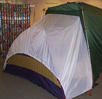 Photo 3: Universal Vestibule, attached to tent 