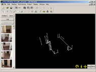 This Figure shows the 3D model that was made for the entrance of the wheelchair user's home