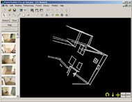 This Figure shows the 3D model that was made for the living room of the wheelchair user's home