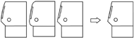 This figure shows the example of some machine features were simplified to arrive at the 12 profile shapes.