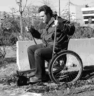 This figure shows the LFC compared to the two most common types of mobility aids available in developing countries: conventional handrim-propelled wheelchairs and hand crank-powered tricycles.  